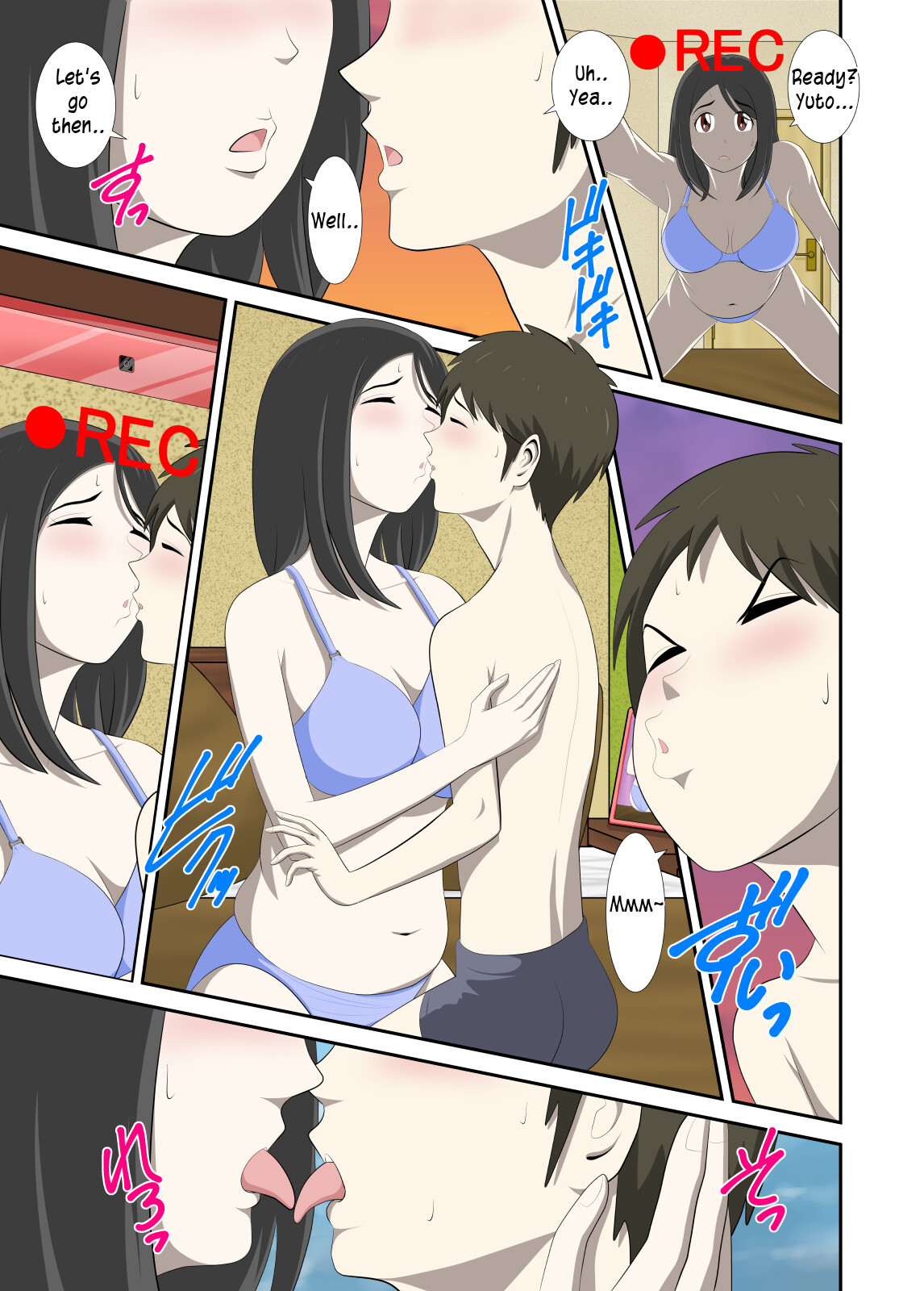 [WXY COMICS] Toaru Jijou kara SEX Suru Hame ni Nari, Hontou ni Hamechatta Toaru Oyako no Ohanashi  Mother and son pushed into having sex