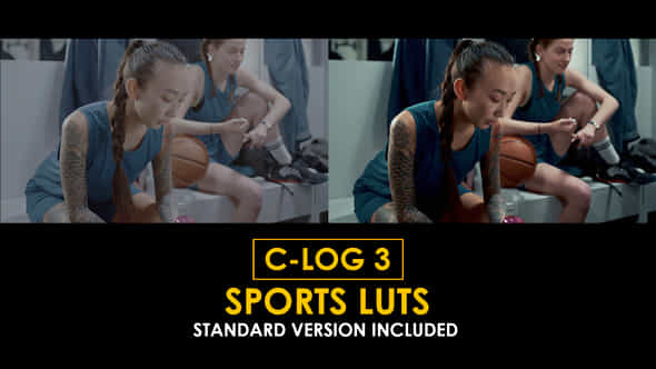 Sports Canon Clog3 And Standard Color Luts - VideoHive 50813158