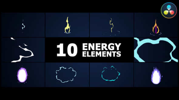 Energy Elements Davinci Resolve - VideoHive 52307969