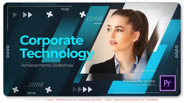 Corporate Technology Achievements - VideoHive 36640992