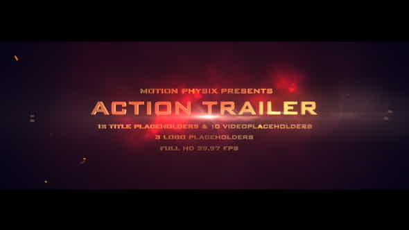 Action Trailer - VideoHive 15554643
