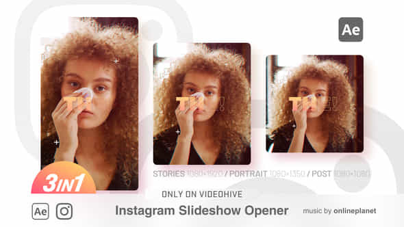Instagram Slideshow Opener - VideoHive 38917796