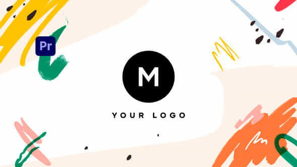 Logo Paint Brush Tropical - VideoHive 51305053