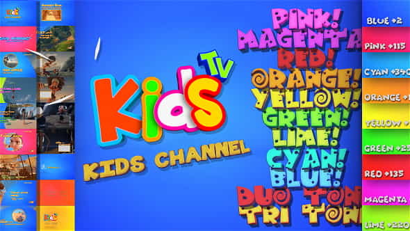 Kids And Family Channel Broadcast - VideoHive 20904879