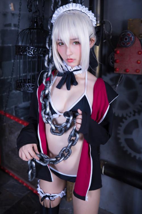 Cosplay 神楽坂真冬 绝对服从