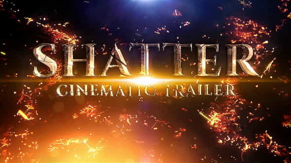 Shatter Cinematic Trailer - VideoHive 20041358