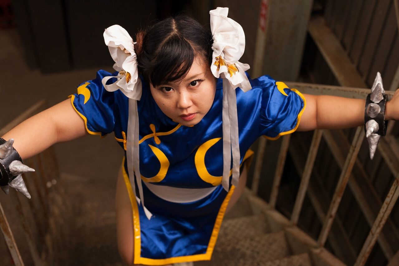 (渡辺さくらん) FIGHT FAT LADY (Sakuran Watanabe) (Mai Shiranui - Fatal Fury) (Chun-Li - Street Figh