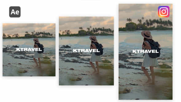 Travel Promo Opener Reels Tik Tok Shorts - VideoHive 52968693