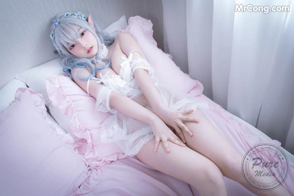 Pure Media Vol.225: Hansom (한솜) - Real Doll Real Cotton (59 photos)(7)