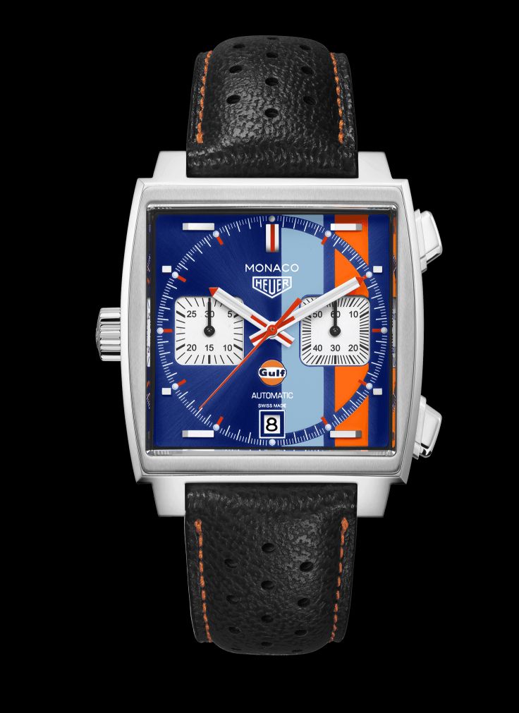 TAG Heuer's new Monaco Gulf Special  Edition 50th Anniversary ZsaD4Ak2_o