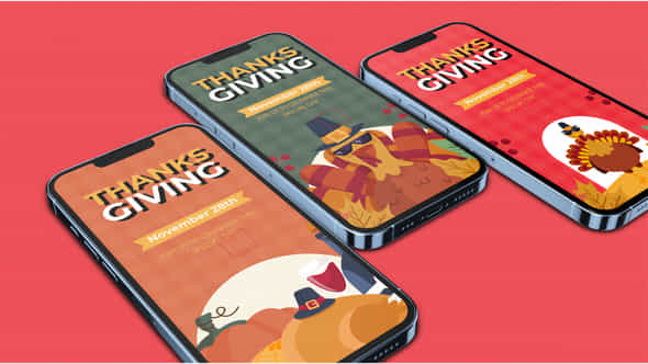 Thank Giving Instagram Story - VideoHive 48351570