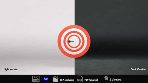 Target Logo Reveal - VideoHive 45734581