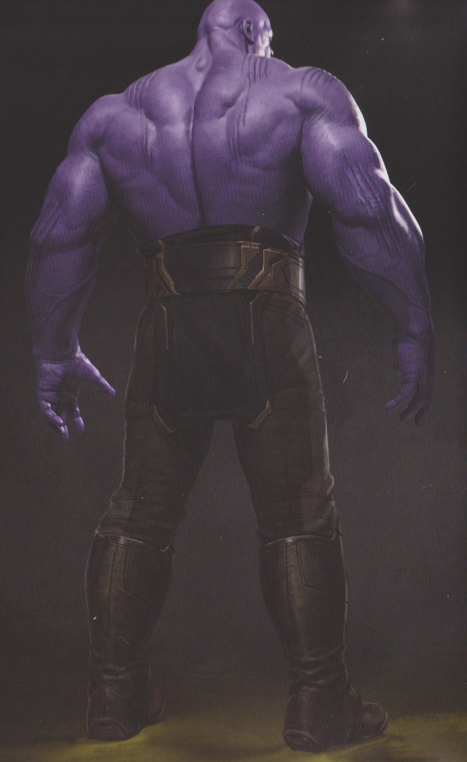 AVENGERS: INFINITY WAR Hi-Res Concept Art Sees The Mad Titan Thanos ...