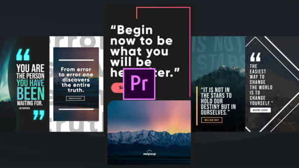 Instagram Quotes Stories - VideoHive 26131667