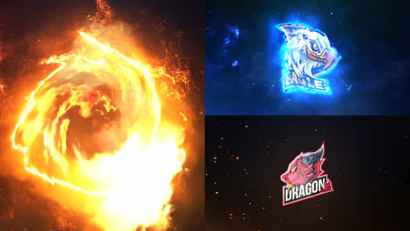 Fire Logo Reveal - VideoHive 44749456