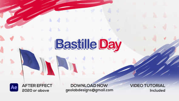 Bastille Day - VideoHive 58903928