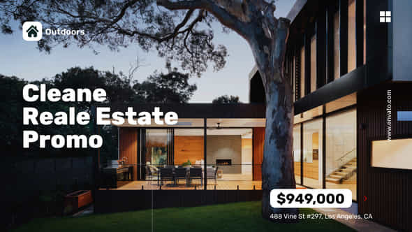 Clean Real Estate Promo - VideoHive 39567000