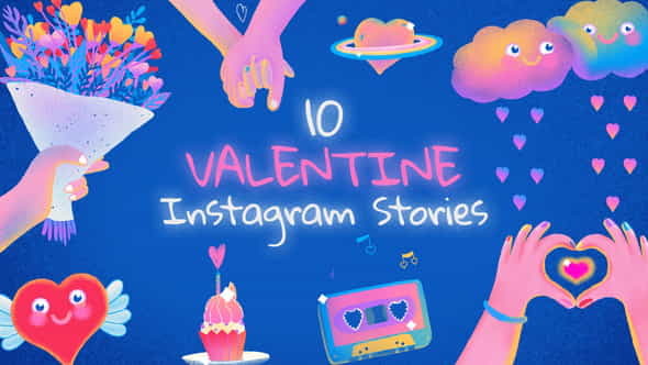 Valentine Instagram Stories - VideoHive 35844885