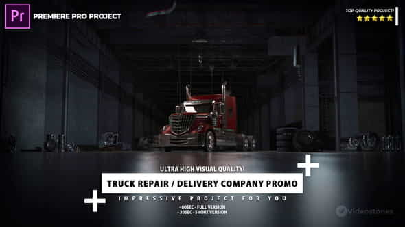 Delivery Company and Truck Repair - VideoHive 33274253