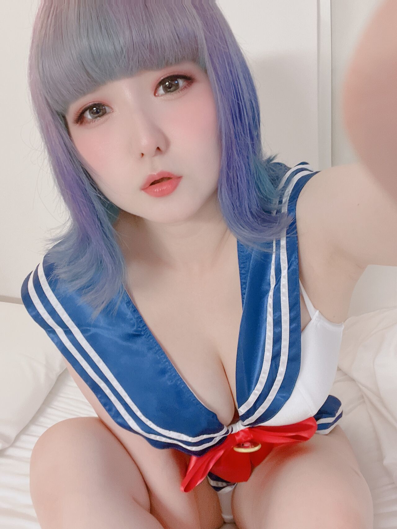 Akasaki Karin - Sailor Moon swimsuit