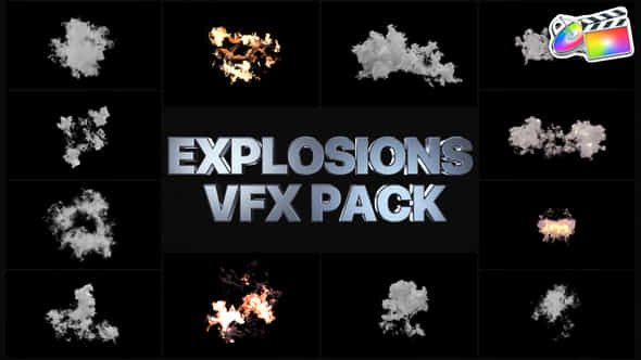 VFX Explosions for - VideoHive 38662428