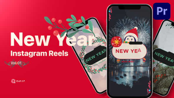 New Year Reels For Premiere Pro Vol 01 - VideoHive 49724035