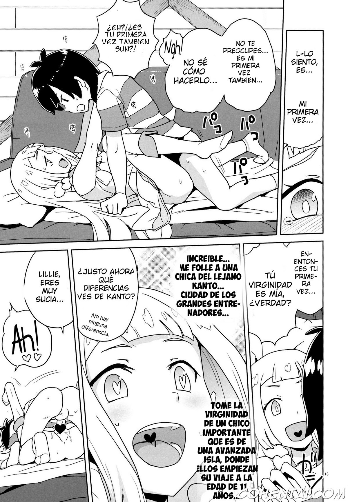 Choushi ni Noruna yo Lillie (Pokémon Sun and Moon) xxx comics manga porno doujin hentai español sexo Elio Lillie Pokémon