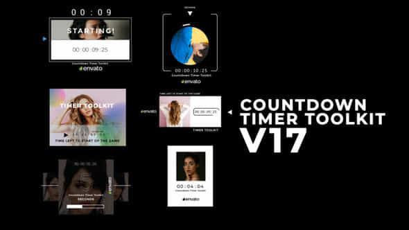 Countdown Timer Toolkit - VideoHive 45382794