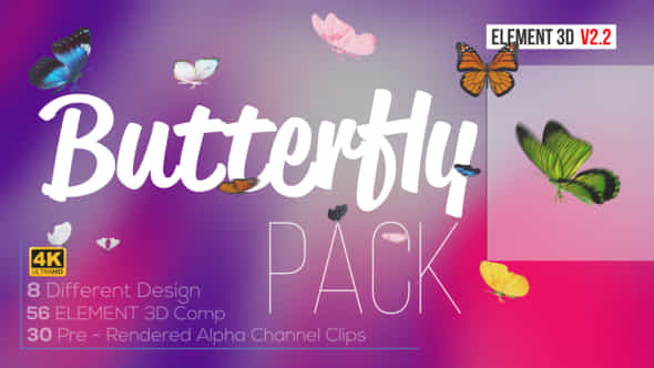 Butterfly Pack - - VideoHive 44957085