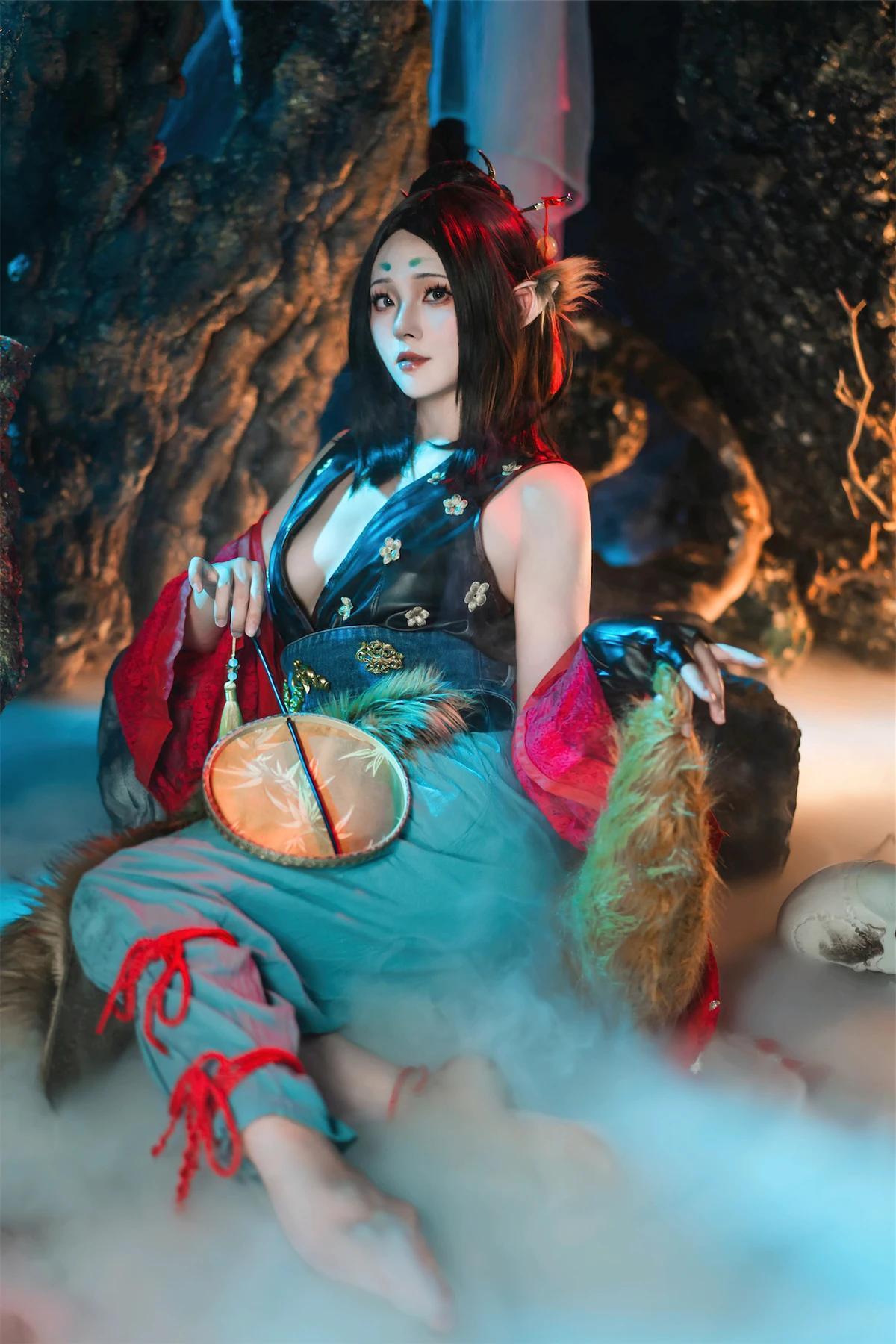 Cosplay Natsuko夏夏子 – 黑神话：悟空 萍萍(1)