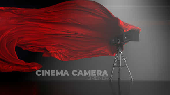 Cinema Camera Opener - VideoHive 24323503