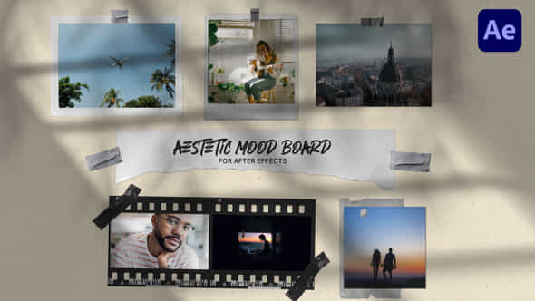 Moodboard Photo Collage - VideoHive 50776911