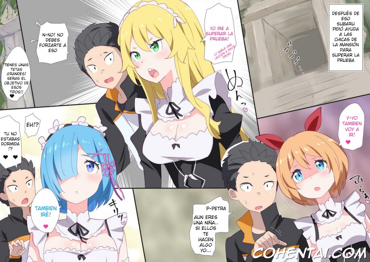 Rezero R18 CG Shuu (Re:Zero kara Hajimeru Isekai Seikatsu) xxx comics manga porno doujin hentai español sexo 