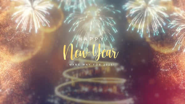 New Year Text Logo - VideoHive 49657599