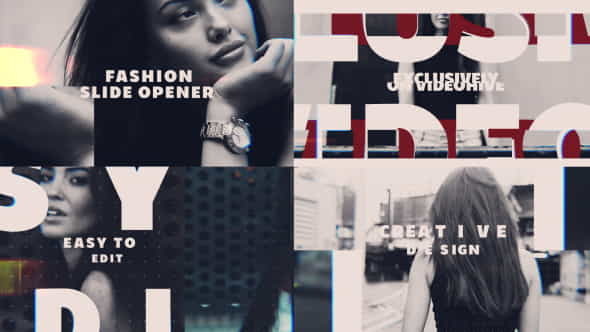 Fashion Slide Opener - VideoHive 19444638