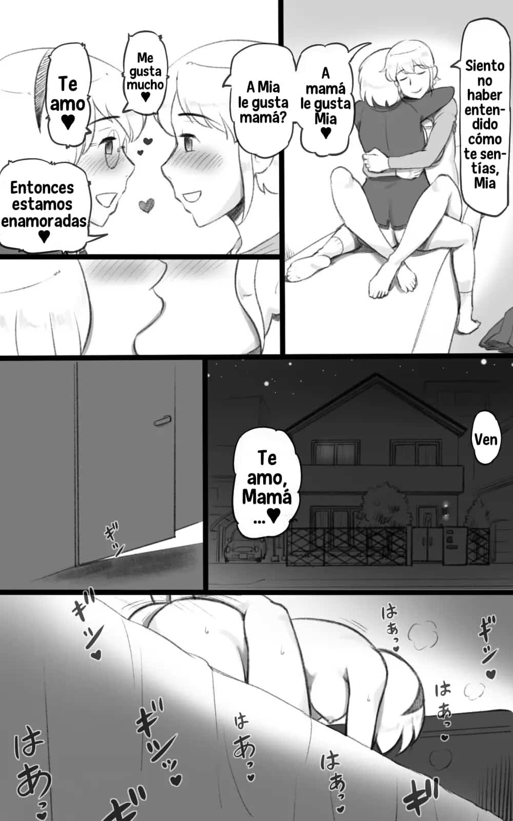 Futakoi La hija Futanari se enamora de su mama - 36