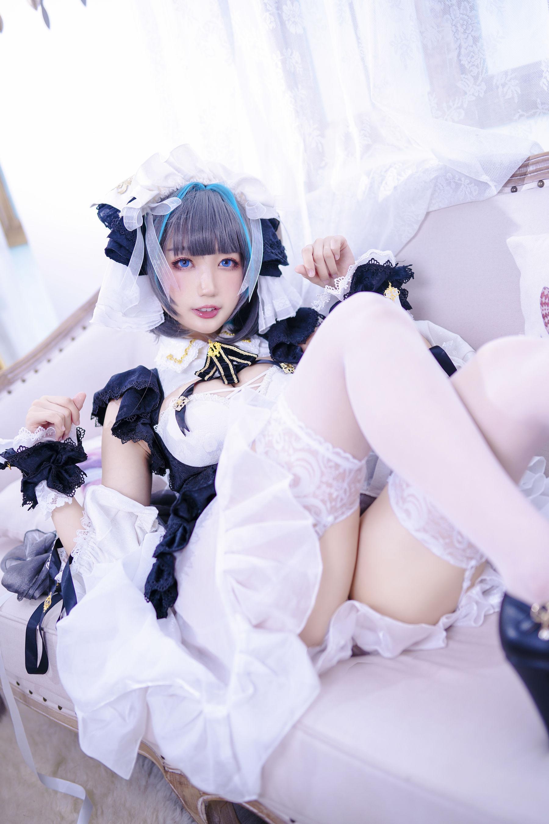 [COS福利] 周叽是可爱兔兔 – 柴郡猫猫 写真套图(25)