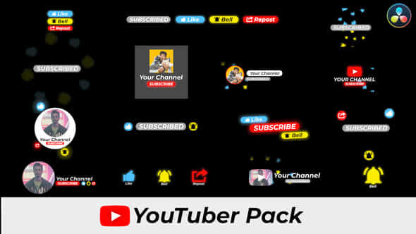 YouTuber Pack - VideoHive 32532846