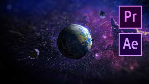 Space Logo Reveal - VideoHive 22060296