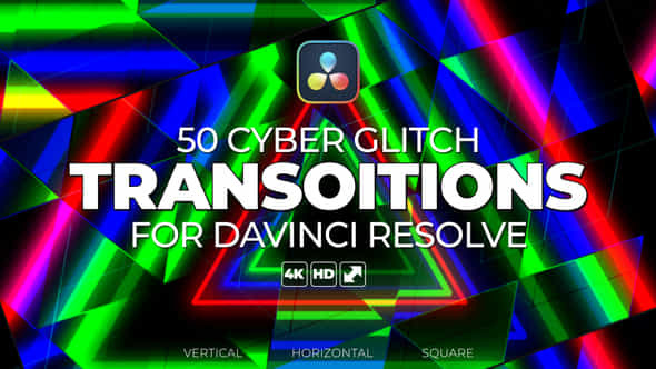 Cyber Glitch Transition - VideoHive 41869875