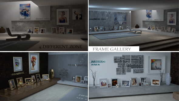 Frame Modern Gallery - VideoHive 6358844