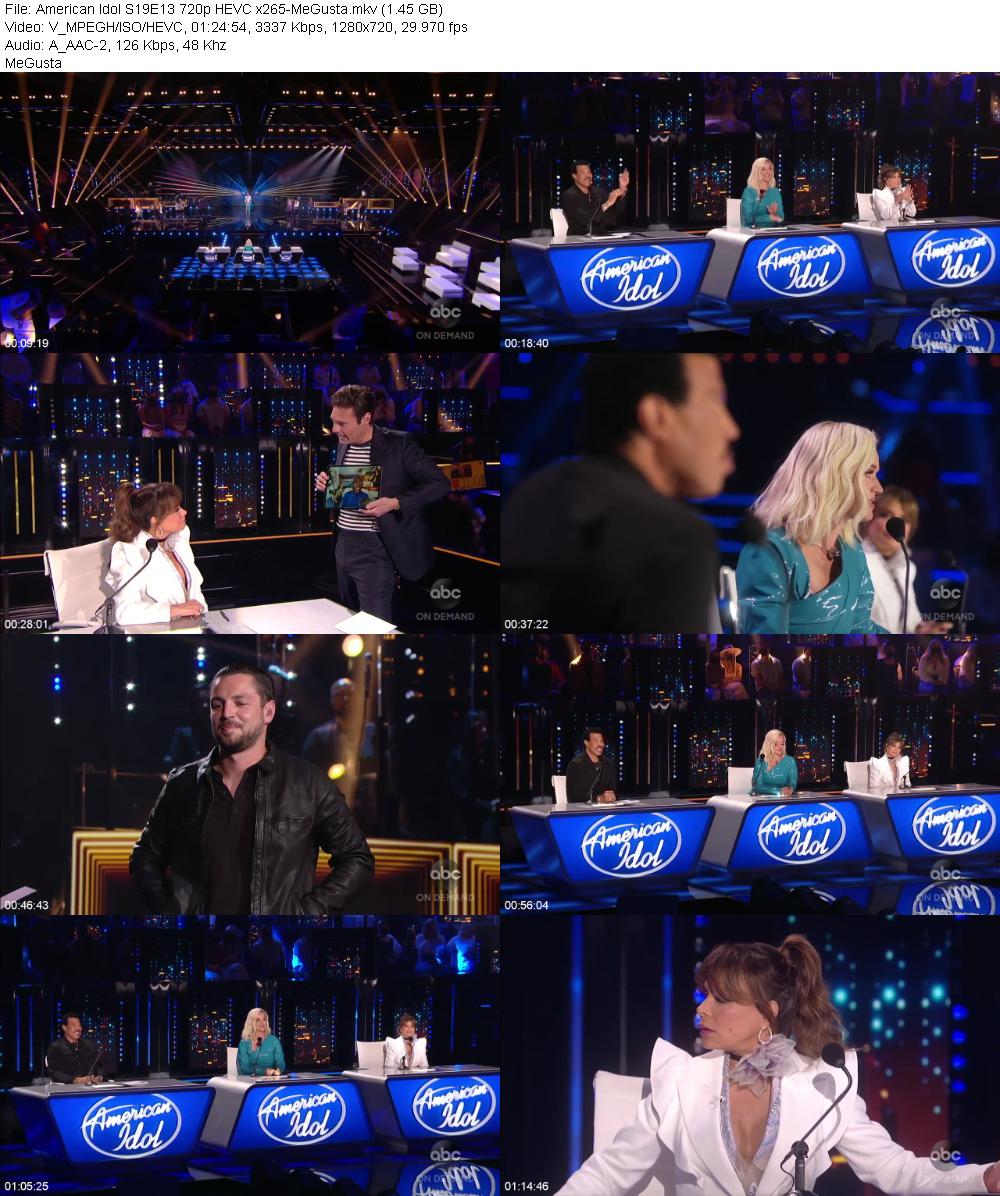 American Idol S19E13 720p HEVC x265