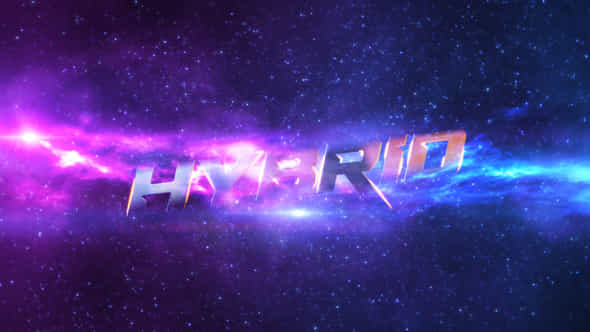 Space Logo Reveal - VideoHive 32337252