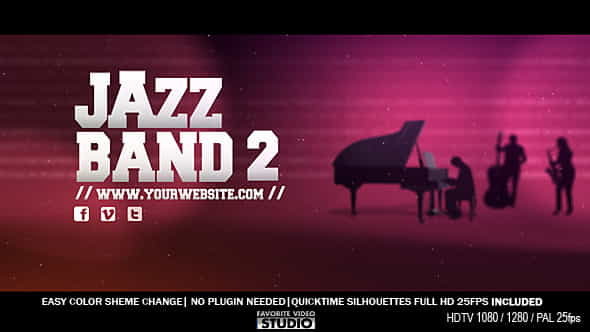 Jazz Band Event - VideoHive 5365891