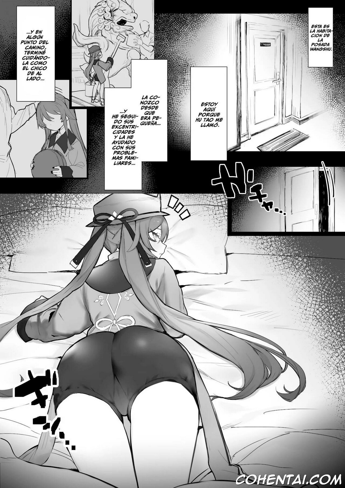 Ryokan de Ichaicha (Genshin Impact) xxx comics manga porno doujin hentai español sexo 