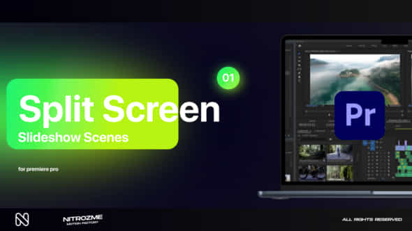 Split Screen Slideshow Scenes Vol 01 For Premiere Pro - VideoHive 49742369