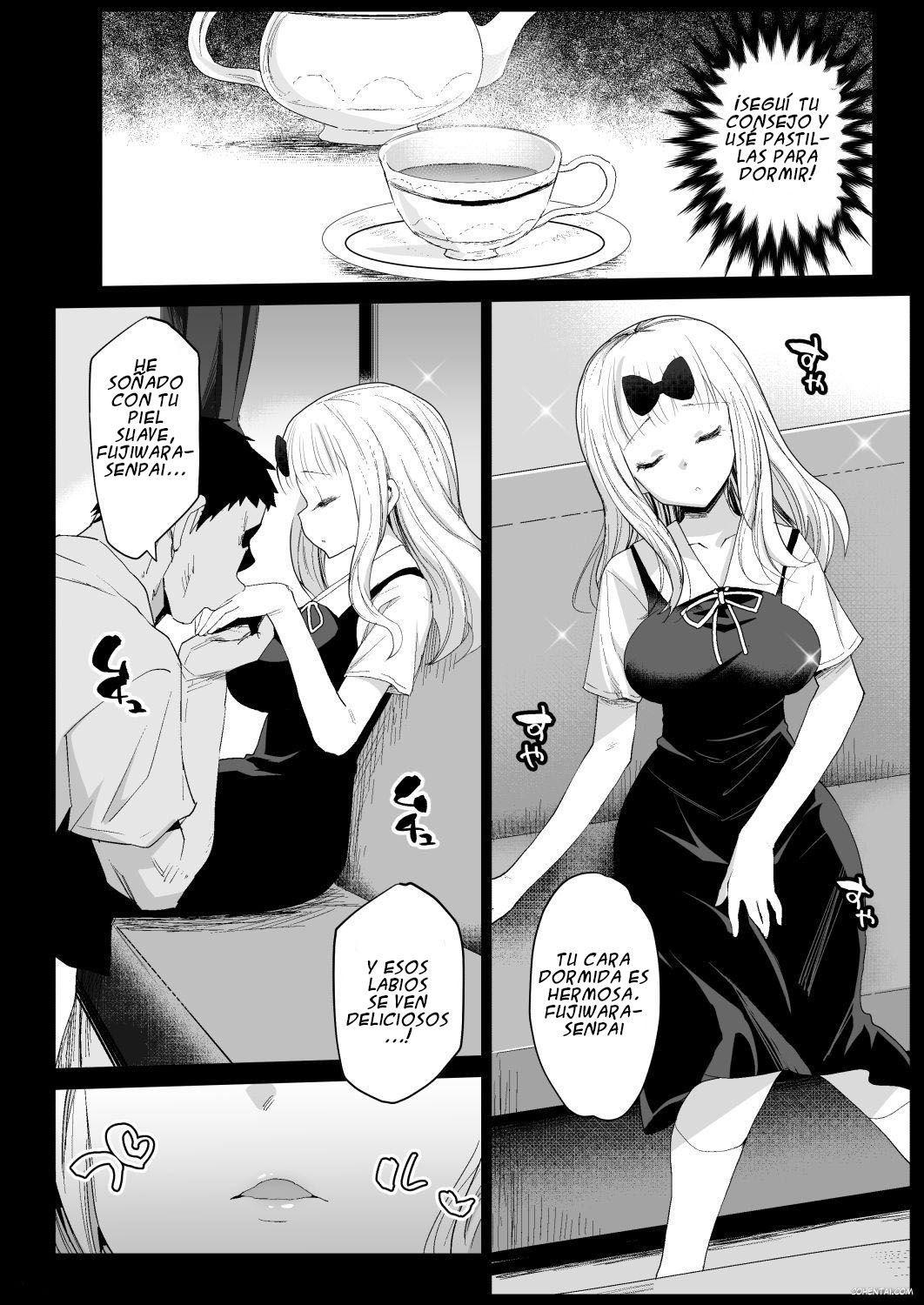 Fujiwara Senpai wa Sukidarake (Kaguya-sama wa Kokurasetai) xxx comics manga porno doujin hentai español sexo 