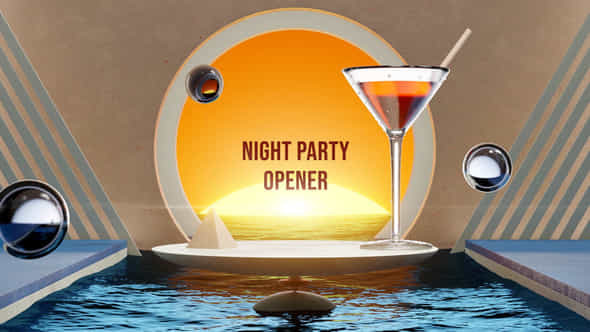 Night Party Opener - VideoHive 40232865