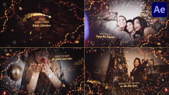 Christmas Photos Slideshow For After Effects - VideoHive 49201332