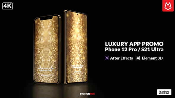 Luxury Mobile App Promo | - VideoHive 33825652